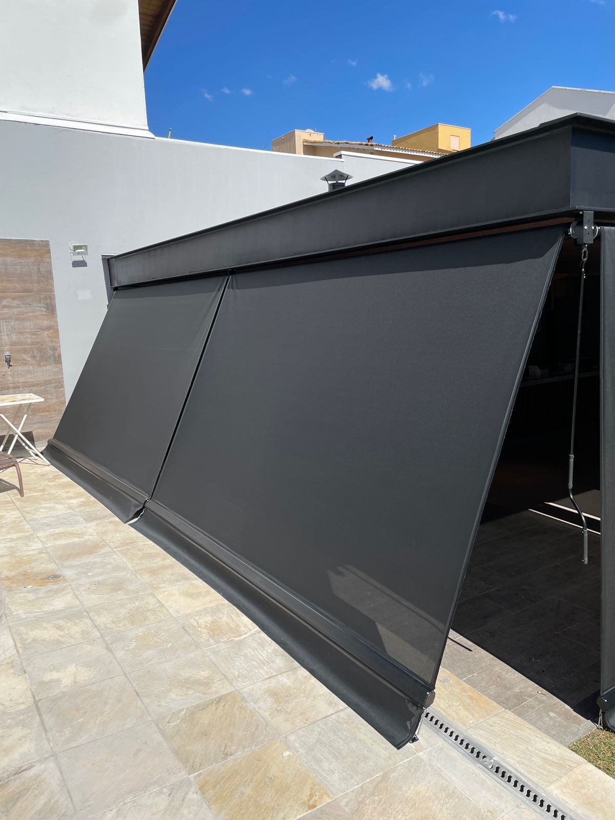 Toldo cortina em tela screen Itupeva Toldo cortina em tela screen Itupeva