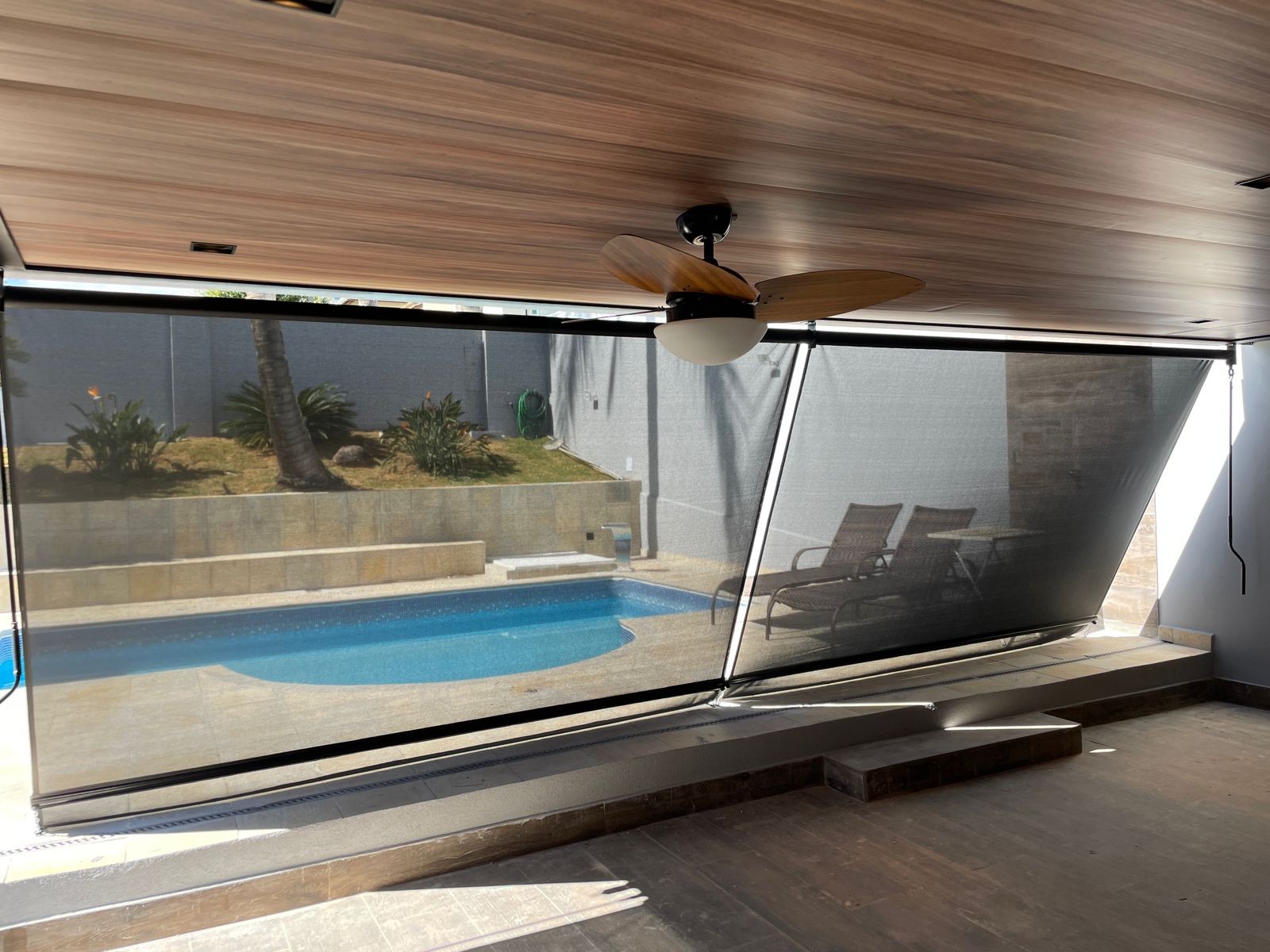Toldo cortina em tela screen Itupeva Toldo cortina em tela screen Itupeva